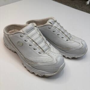 Skechers D'Lites Bright Sky White Sneakers
